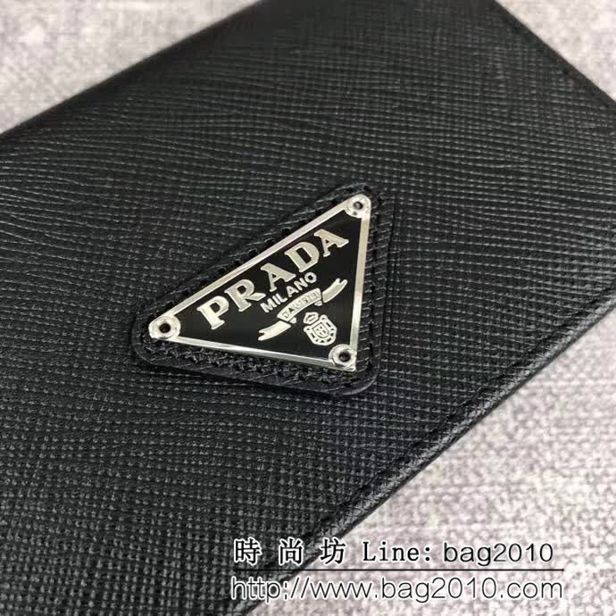 PRADA普拉達 專櫃最新款式 爆款男士卡包 2MC122 DD1064